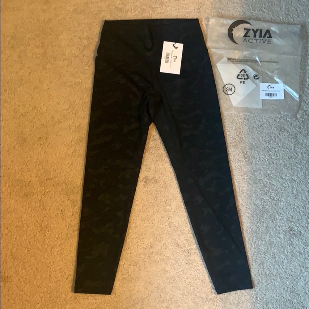 Black Battleship Camo Luxe Hi-rise 7/8 24”